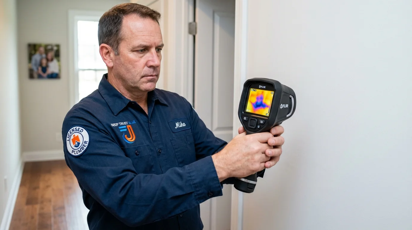 Thermal imaging leak detection by Johns Plumbing LLC in West Plains